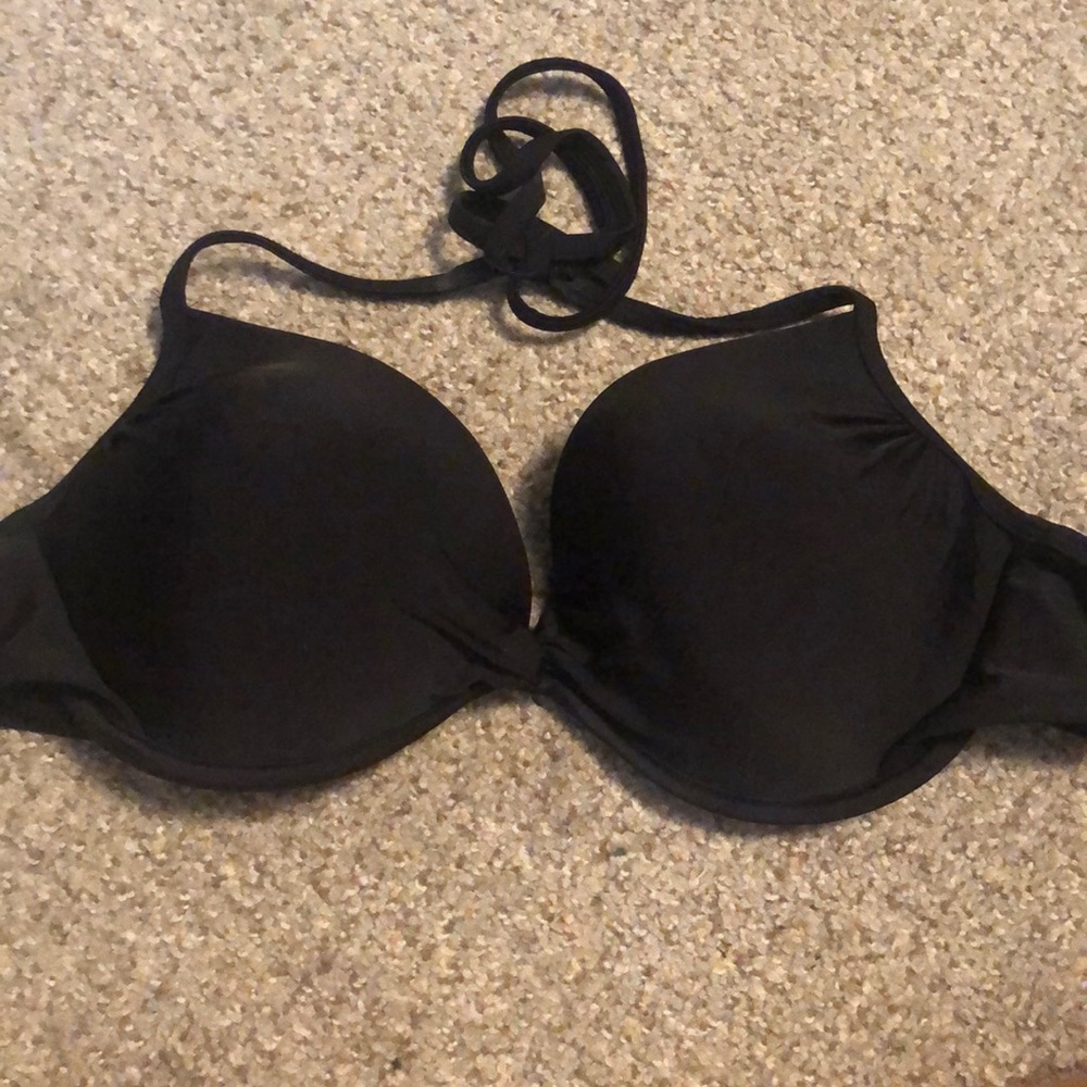 Black swim top